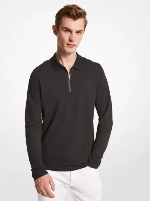 Half-Zip Polo Shirt