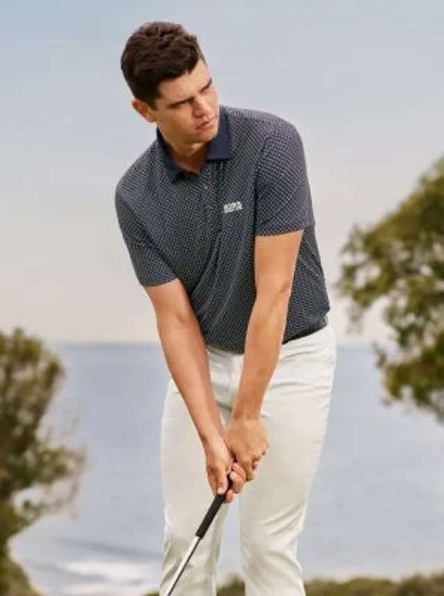 Golf Logo Piqué Sleeveless Polo Shirt