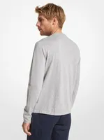 Cotton Jersey Crewneck Sweater