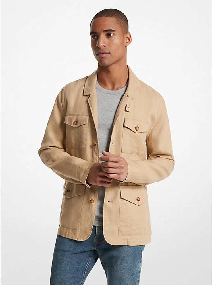 Linen Field Jacket