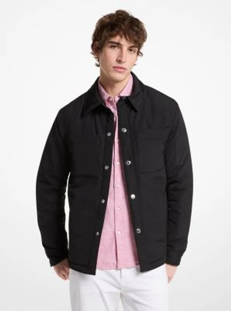 Woven Shirt Jacket