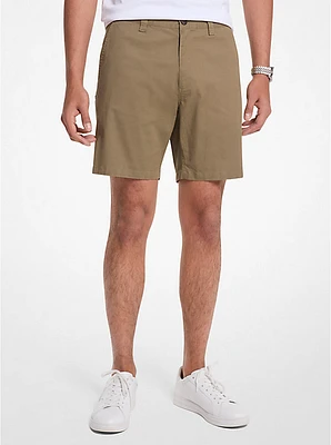 Stretch Cotton Shorts