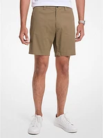 Stretch Cotton Shorts