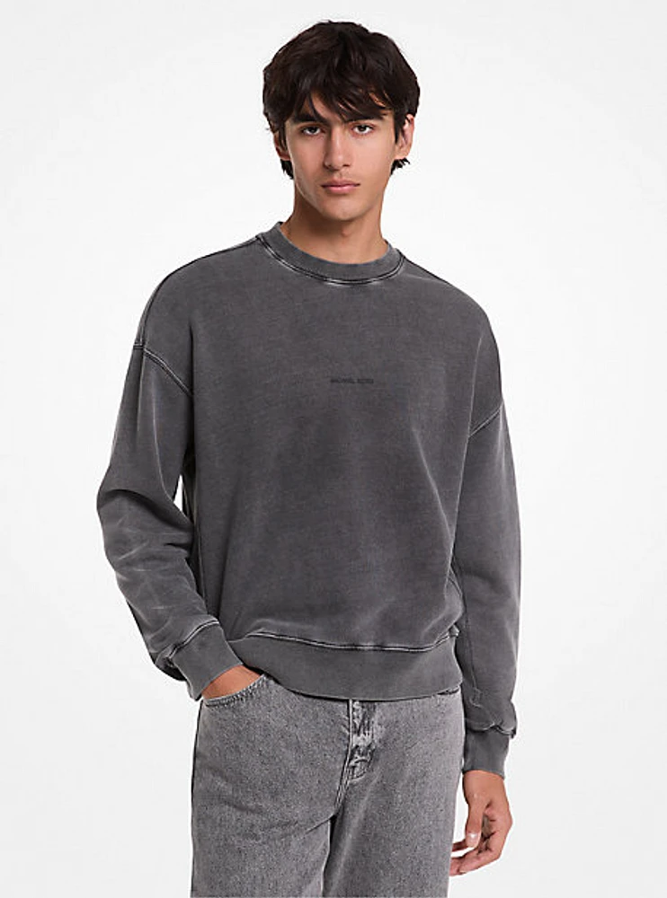 Cotton Crewneck Sweatshirt