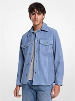 Suede Shirt Jacket