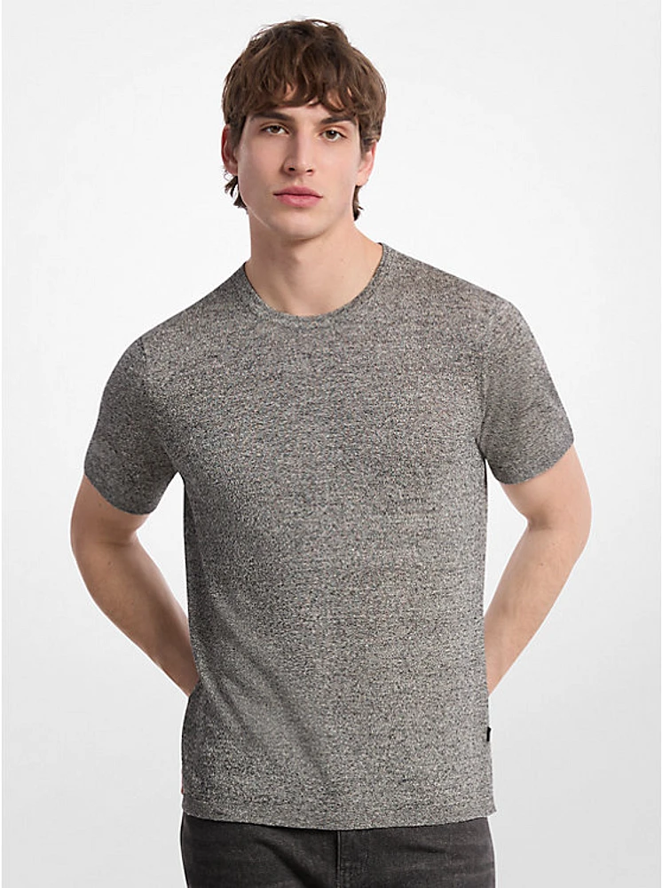 Linen and Cotton T-Shirt
