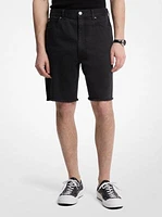 Frayed Denim Shorts