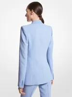 Georgina Double Crepe Sablé Blazer