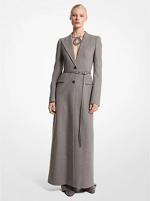 Georgina Stretch Wool Blazer Coat