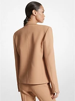 Double Crepe Sablé Cropped Jacket