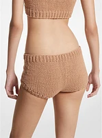 Hand-Knit Cotton and Cashmere Brief