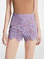 Floral Lace Shorts