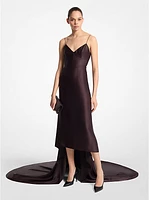 Satin Charmeuse Slip Gown