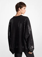 Sequined Cashmere Sweater