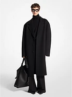 Double Faced Wool Melton Coat