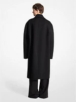 Double Faced Wool Melton Coat