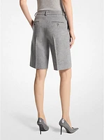 Wool Doeskin Bermuda Shorts