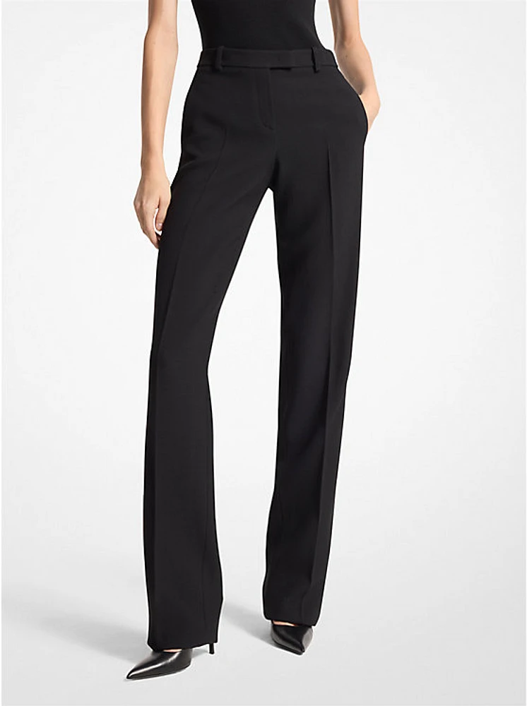 Double Crepe Sablé Tuxedo Trousers