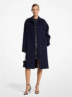 Double Faced Wool Oversized Balmacaan