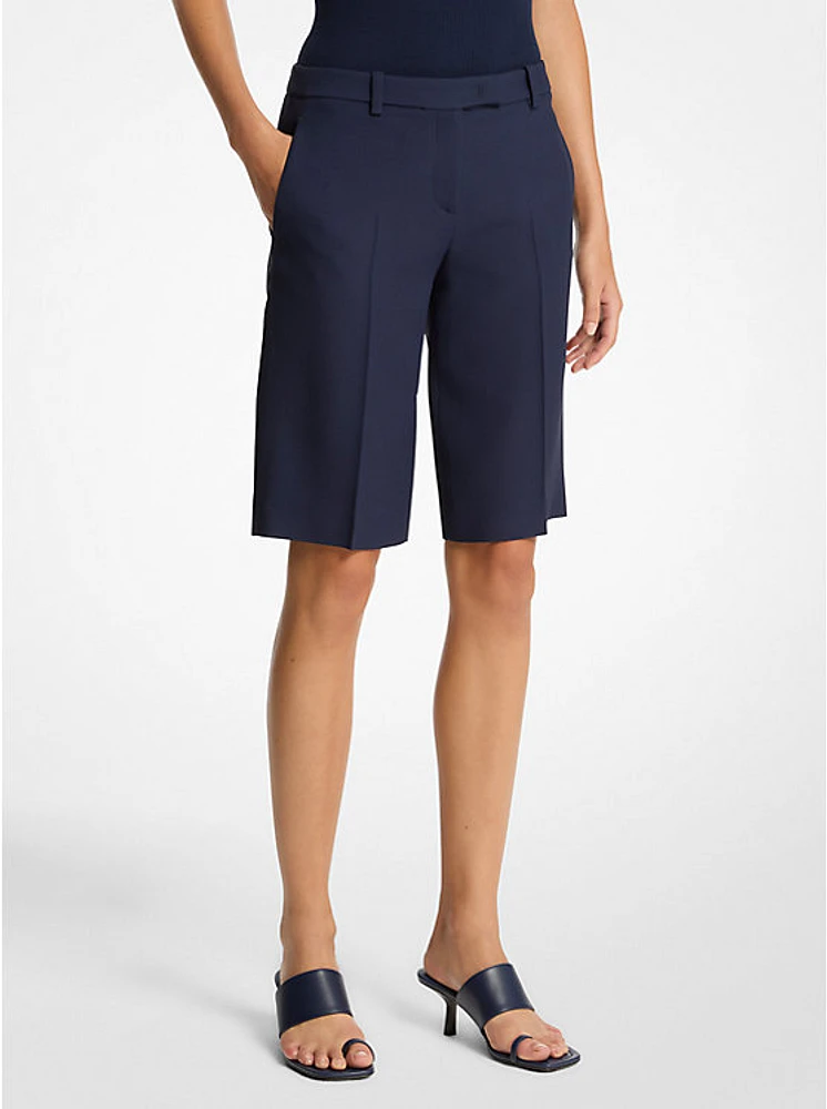 Double Crepe Sablé Tailored Shorts