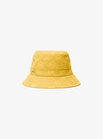 Logo Embossed Stretch Cotton Bucket Hat