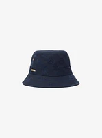 Logo Embossed Stretch Cotton Bucket Hat