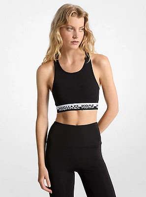 Logo Tape Sports Bra