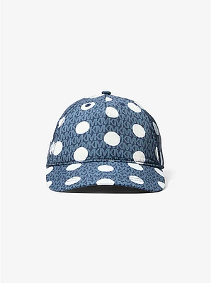 Polka Dot Signature Logo Baseball Hat