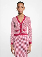 Tile Jacquard Cardigan