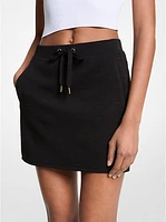 Logo Jacquard Mini Skirt