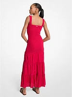 Smocked Tiered Maxi Dress