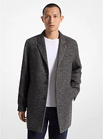 Coatbridge 2-in-1 Herringbone Wool Blend Coat