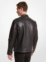 Leather Moto Jacket