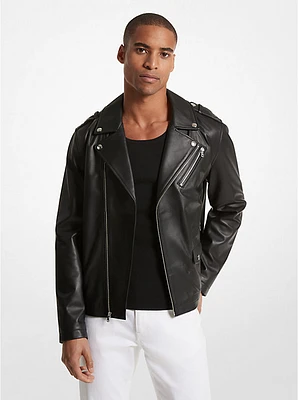 Leather Moto Jacket