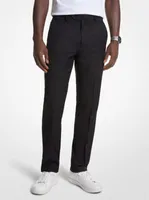 Modern-Fit Wool Blend Suit Pants