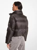 Cropped Quilted Puffer Jacket