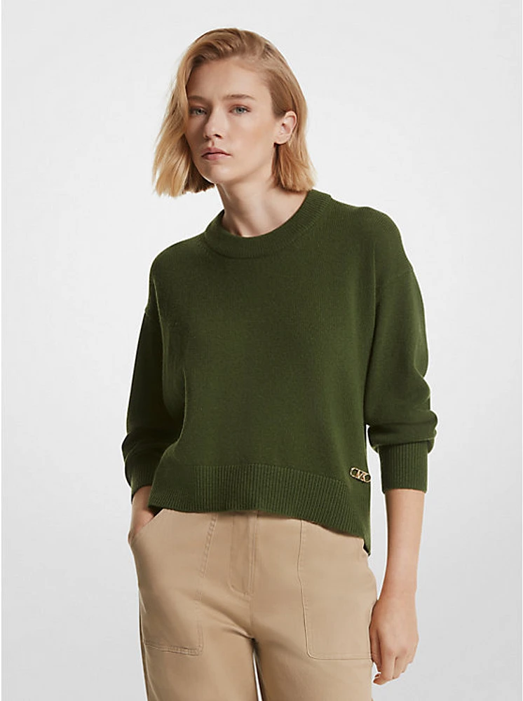 Wool and Cashmere Blend Sweater