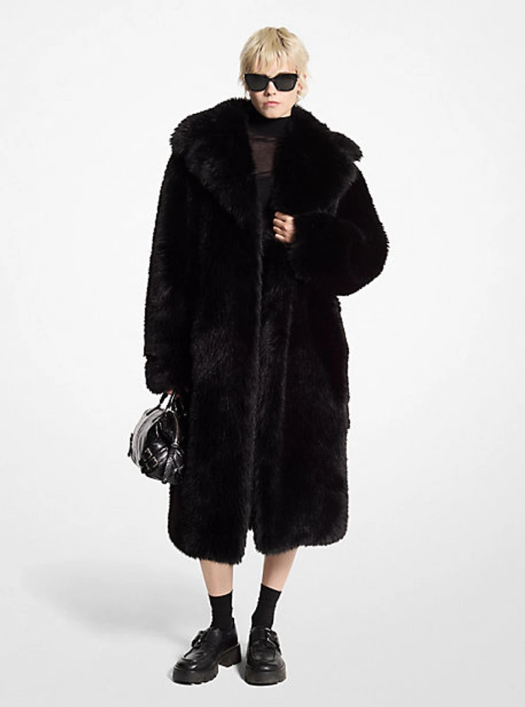 Faux Fur Coat