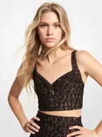 Corded Lace Bra Top