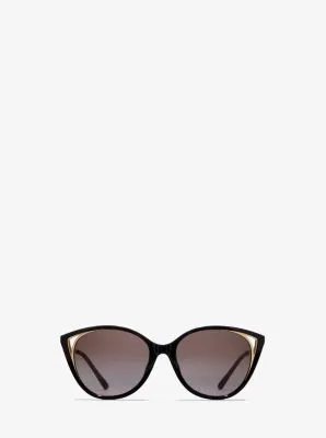 Empyre Frankie Red Square Cat Eye Sunglasses