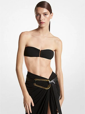 Stretch Crepe Bikini Set