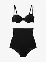 Stretch Crepe Bikini Set