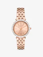 Darci Pavé Rose Gold-Tone Watch