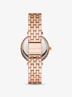 Darci Pavé Rose Gold-Tone Watch