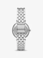 Mini Darci Pavé Silver-Tone Watch