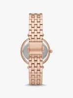 Mini Darci Pavé Rose Gold-Tone Watch