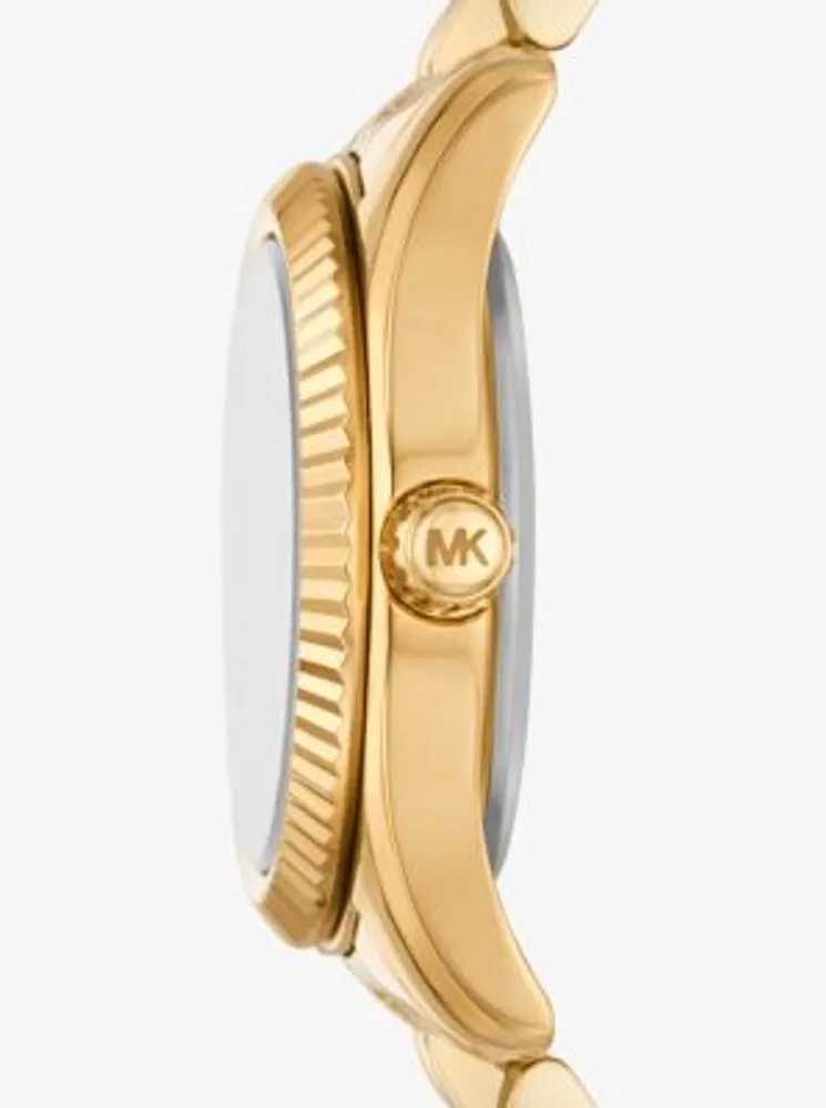 Petite Lexington Pavé Gold-Tone Watch