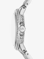 Mini Camille Pavé Silver-Tone Watch