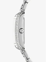 Petite Emery Silver-Tone Watch and Jewelry Gift Set