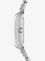 Petite Emery Silver-Tone Watch and Jewelry Gift Set